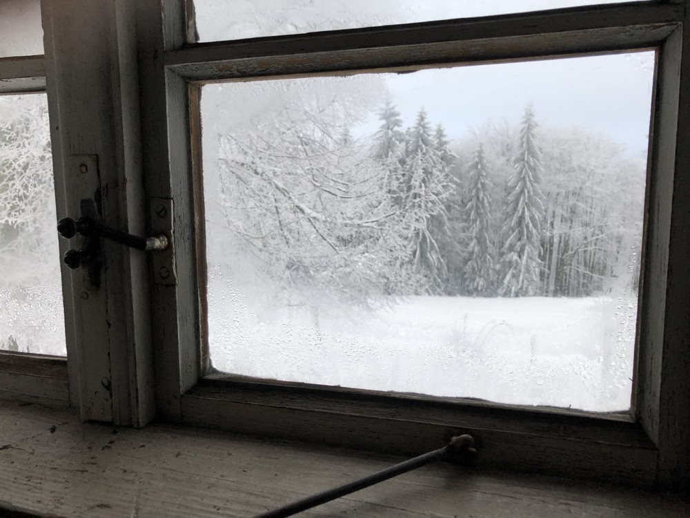 Ráno koukám z okna