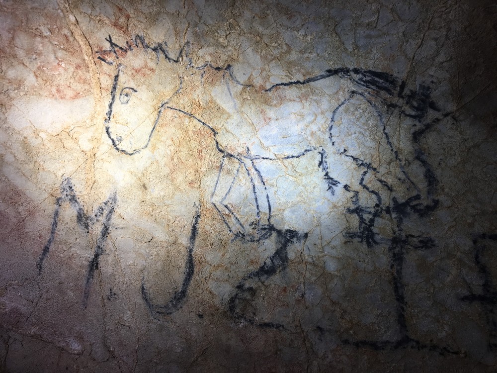 Nálezy jeskynních maleb, Matýsek se nedal odbýt a musel jsem to vyfotit