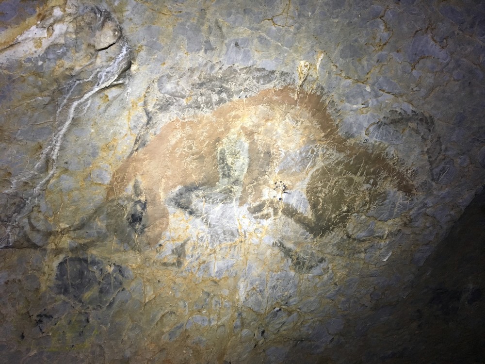 Nálezy jeskynních maleb, Matýsek se nedal odbýt a musel jsem to vyfotit