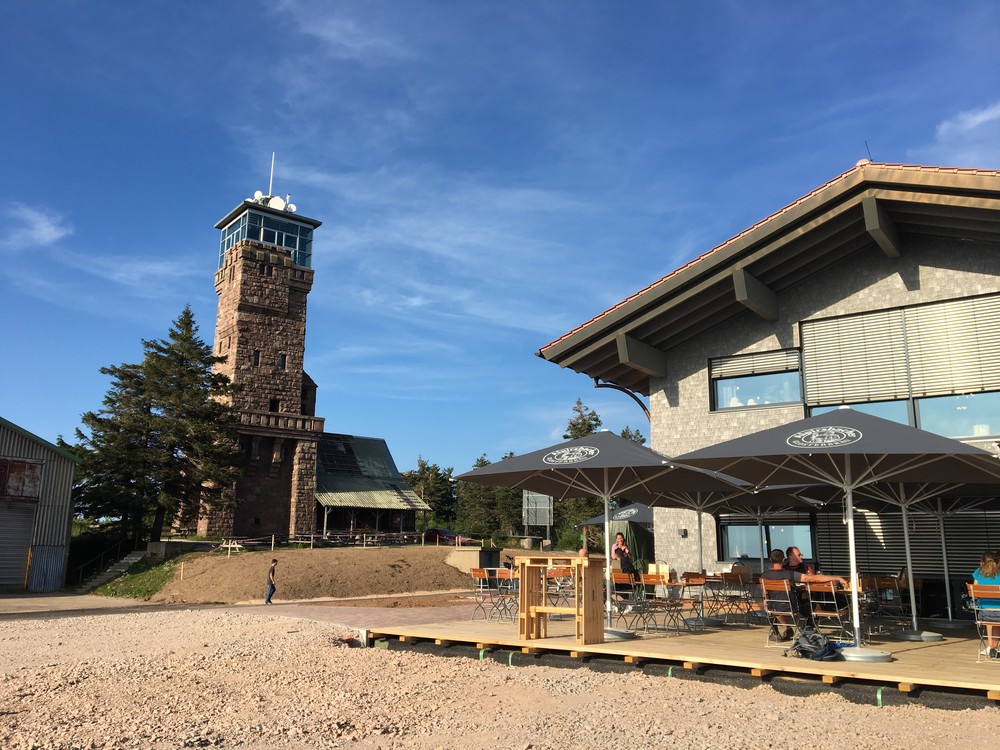 Nejvyšší místo - Hornisgrinde 1163m