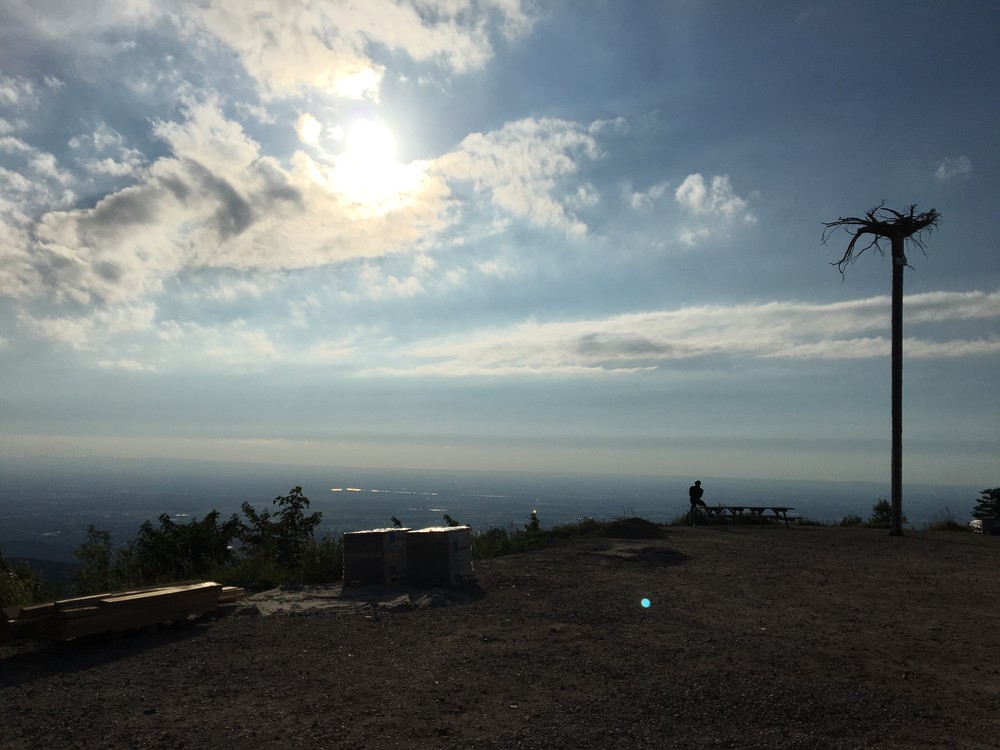 Nejvyšší místo - Hornisgrinde 1163m