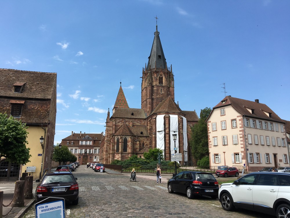 Pěkné stavby hned za hranicemi - Wissembourg