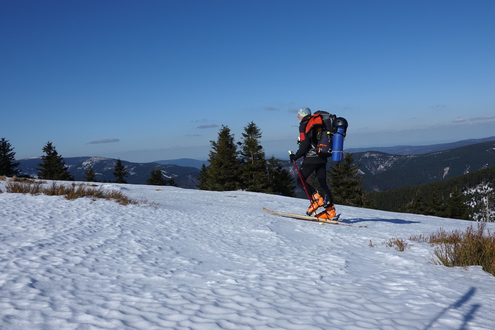 Poslední vrchol a pak už jen dolů