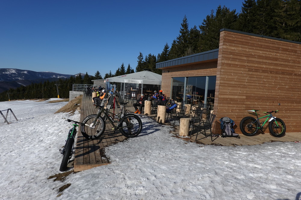 Je tady krásný klid když vleky stojí