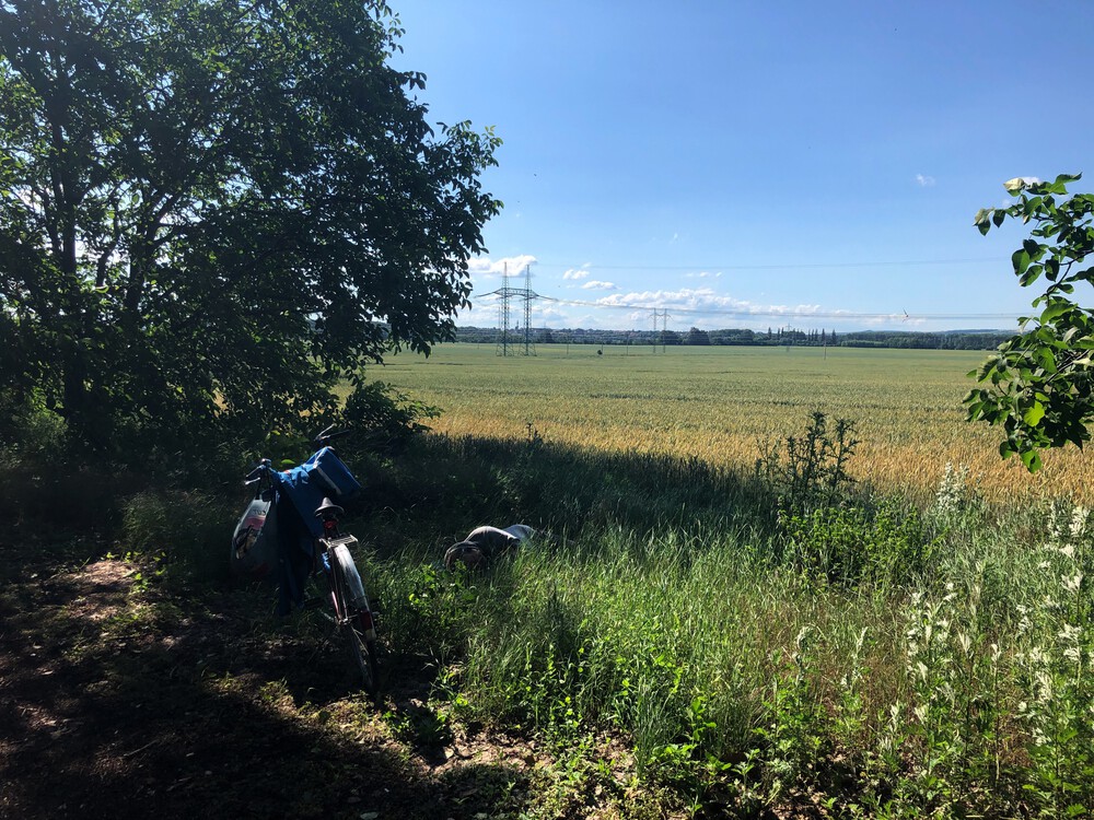 Taky Bikepacking (ráno v Modřicích)