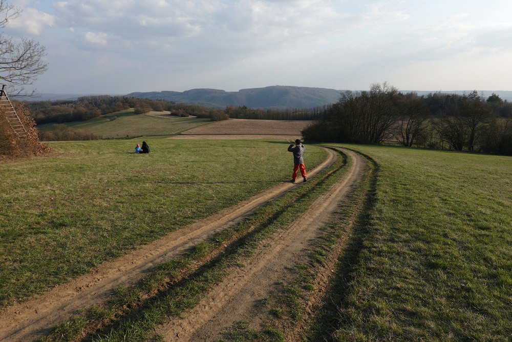 Odpočívka cestou dolů