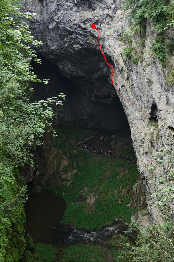 Tady jsme kdysi dolezli s Gitou