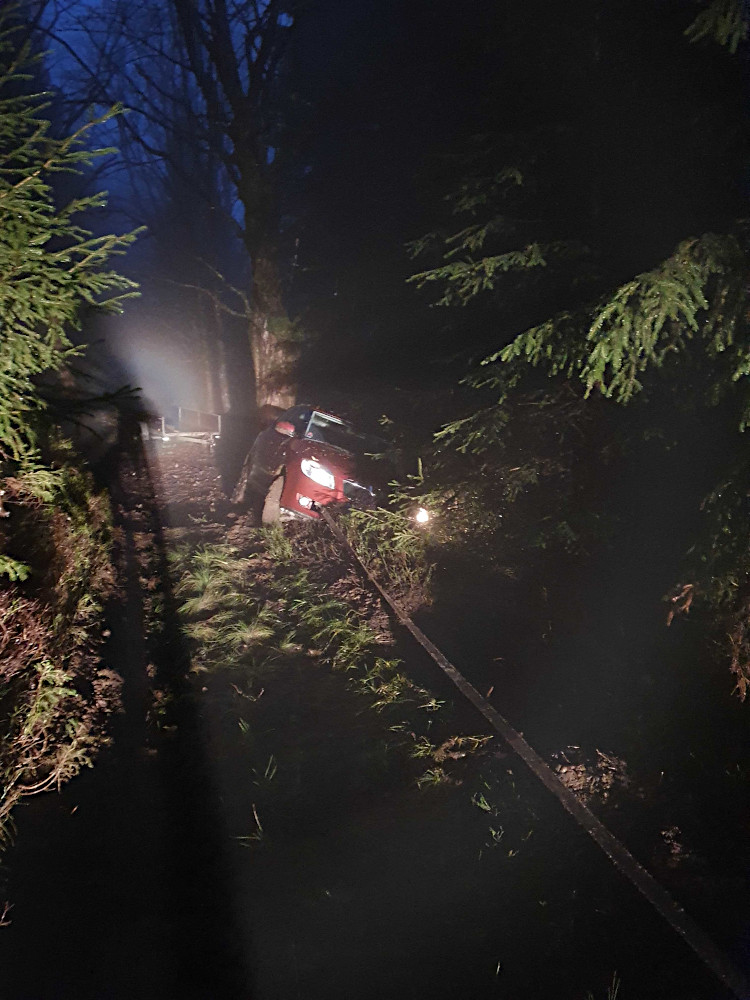 Takhle vypadala příjezdová cesta před týdnem