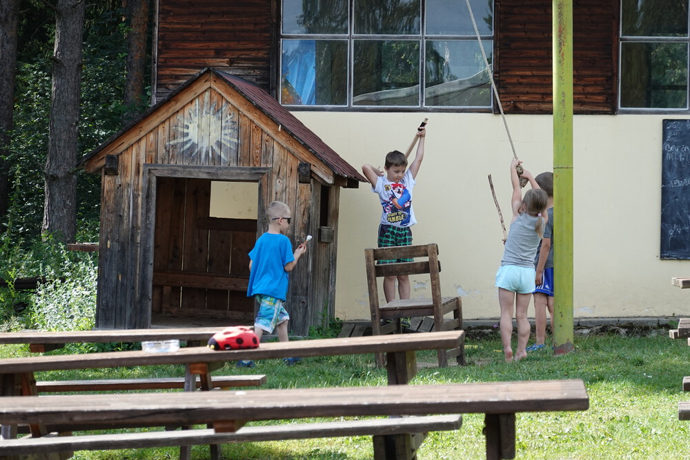 Dlouhý odpočinek v Cyklokempu u Starého města