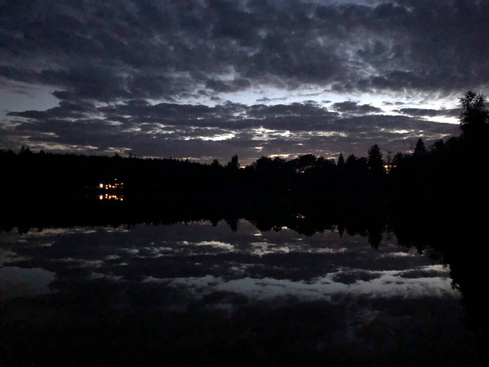 První noc v kempu Zvůle