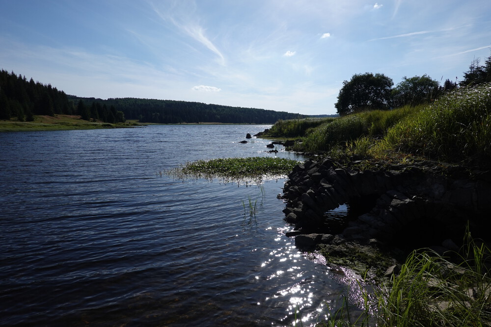 Zaniklá obec Fláje - část bývalého mostu
