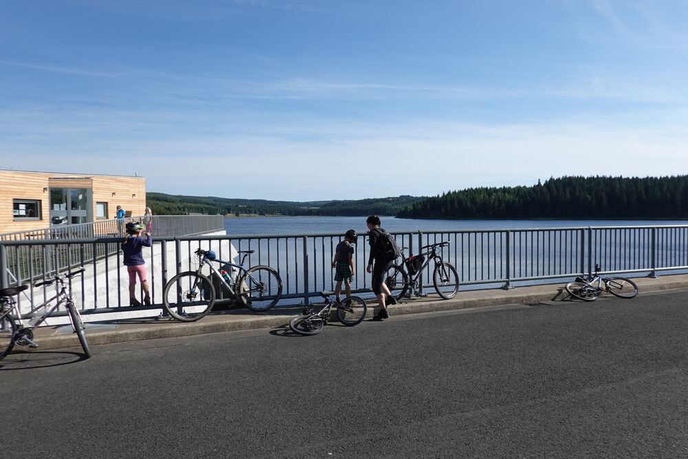 Hráz Flájské přehrady