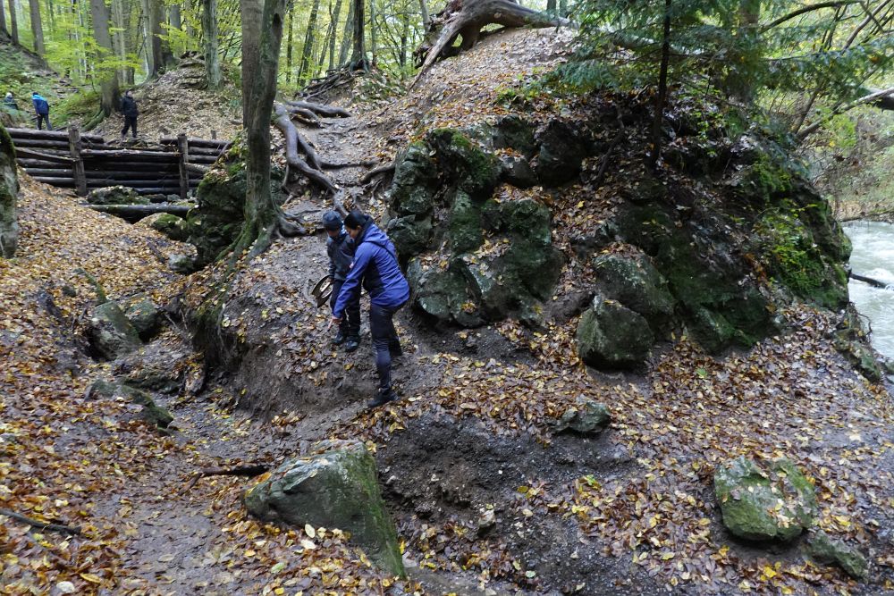 Opatrně, všude je bahno