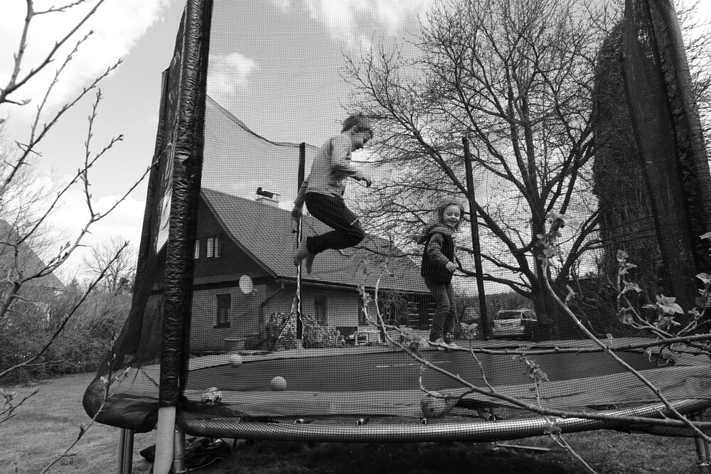 A opět na trampošce