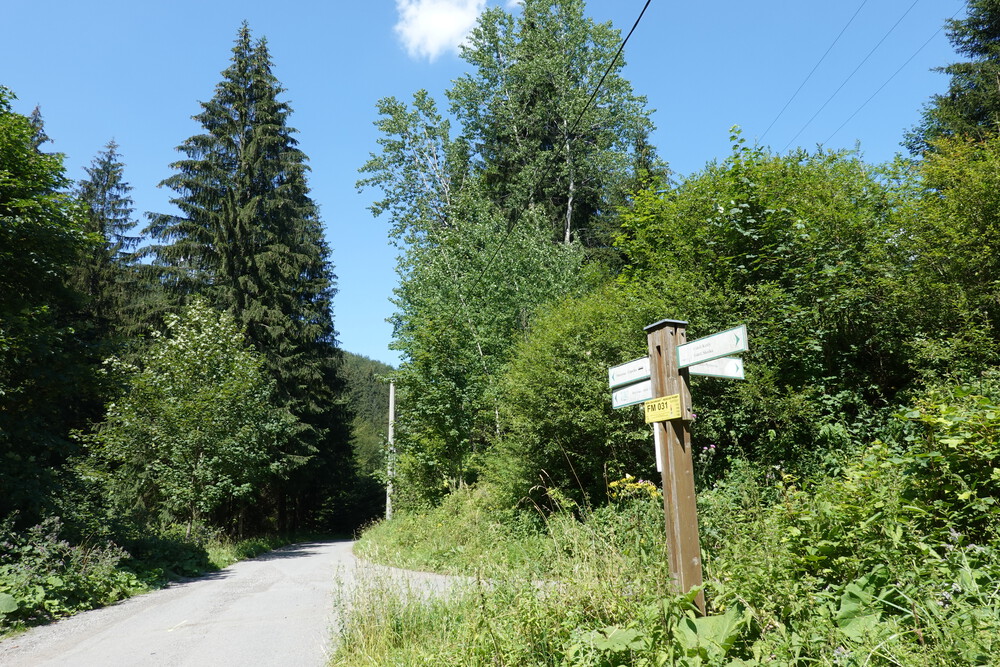 Rozcestí Úspolka - Horák