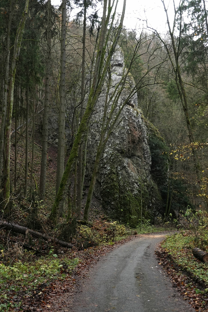 Kateřinský prst, na kterém jsem dříve taky hodně lezl