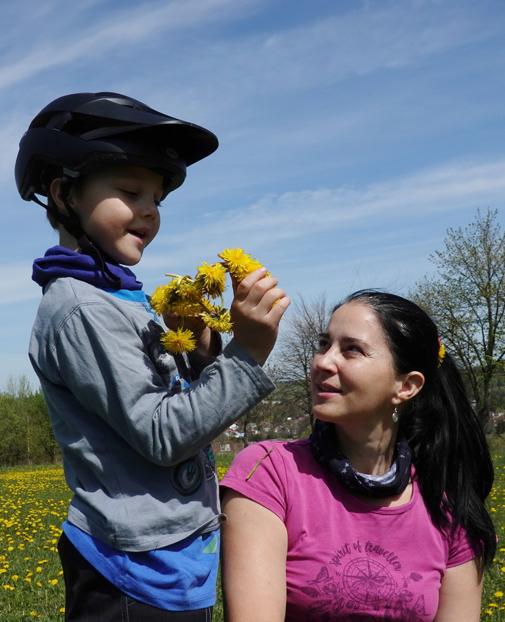 Na loukách nad chalupou