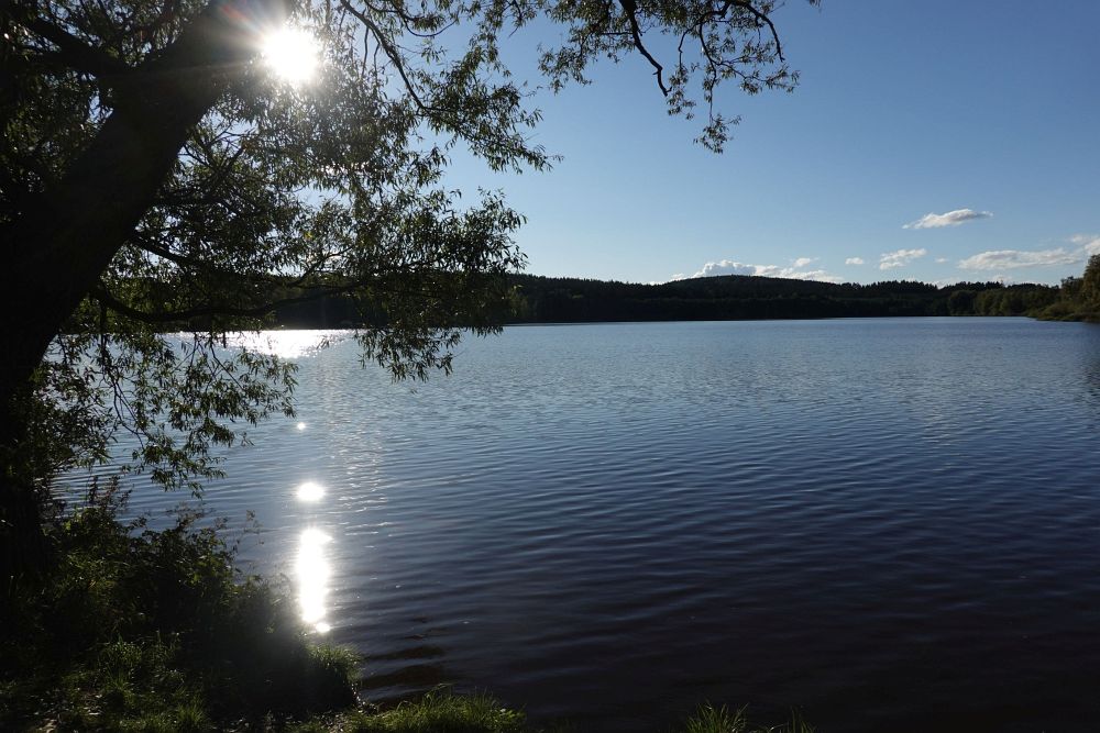 Takhle vidí Pilskou nádrž rybáři