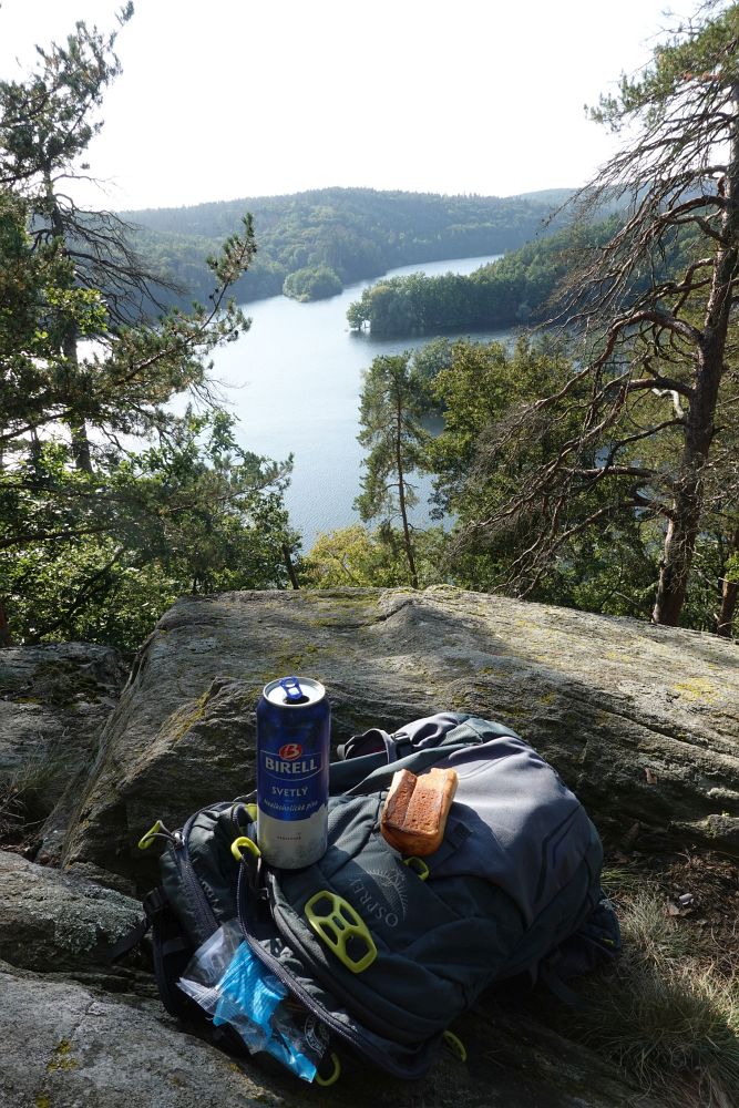 Odpočívka nad Dalešicema