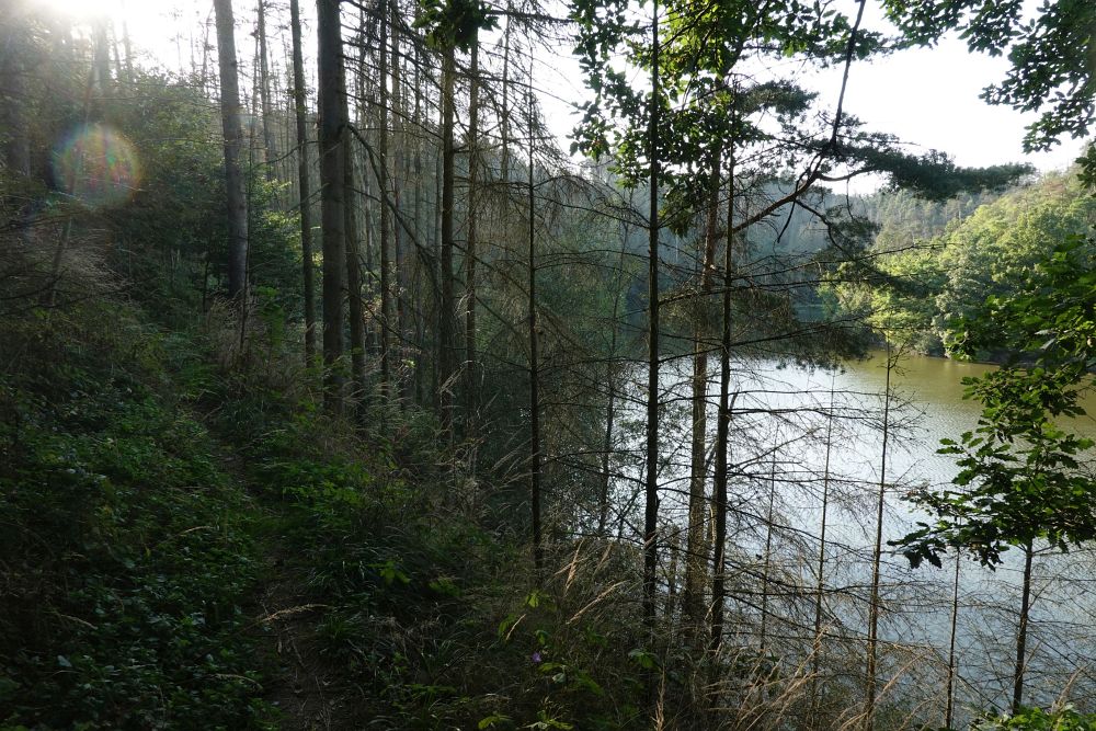 Po červené kolem Dalešic