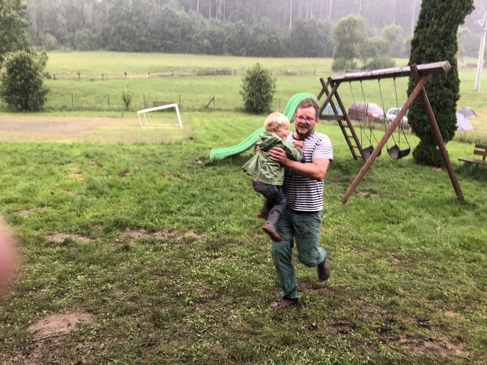 Záchrana před deštěm