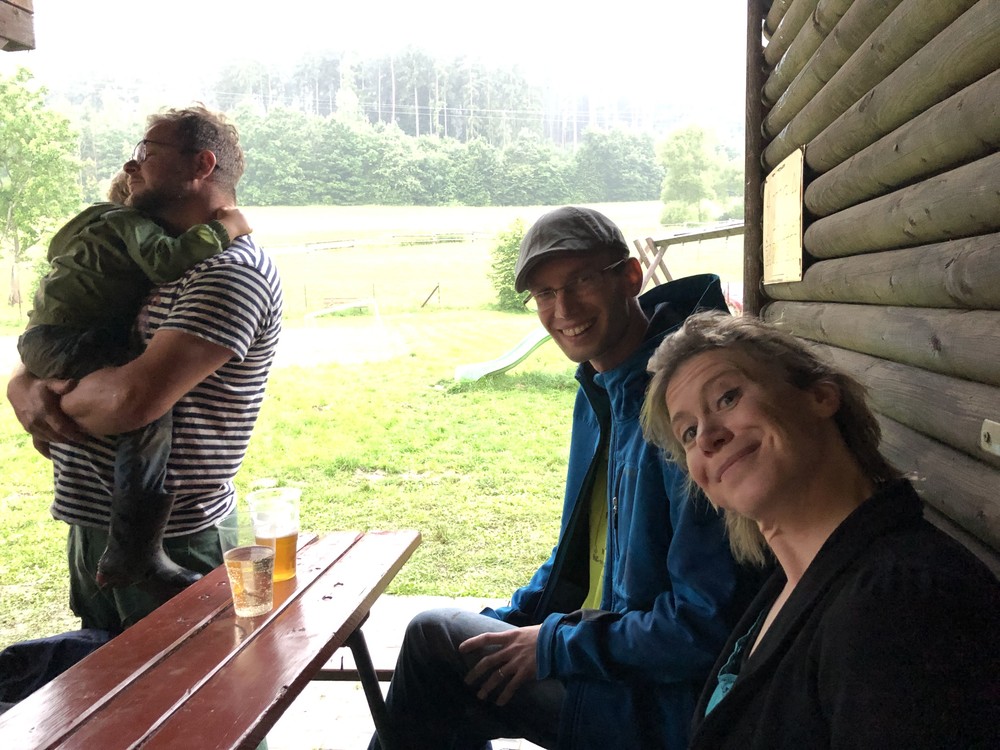 Loes a Martin (hrával v kapele přede mnou)