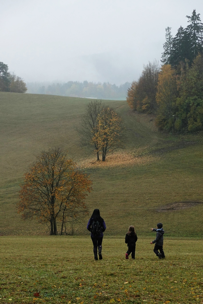 Jdeme přímo na to sedlo