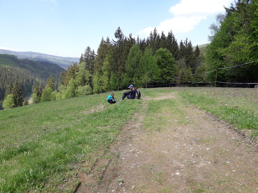 Poslední výhledy před sestupem do údolí