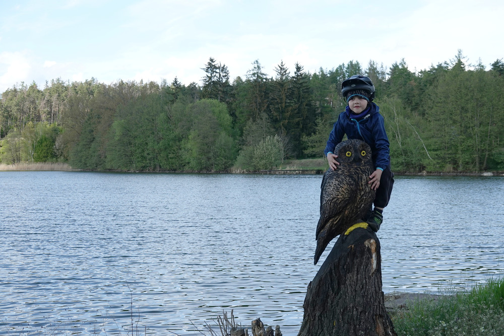 U rybníka v Nárameči