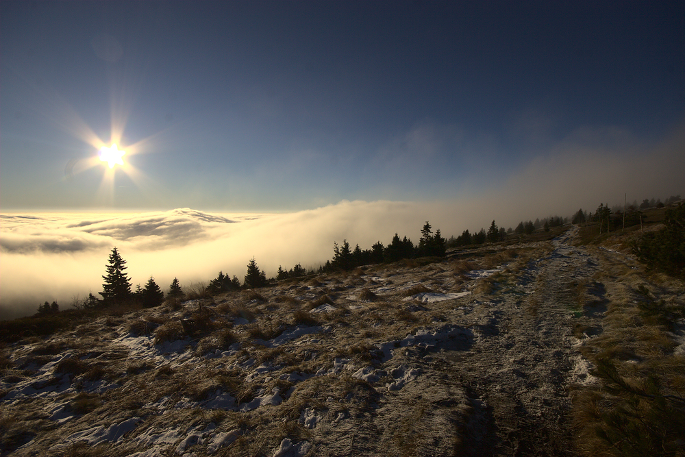 Naštěstí se to zase rozfoukalo