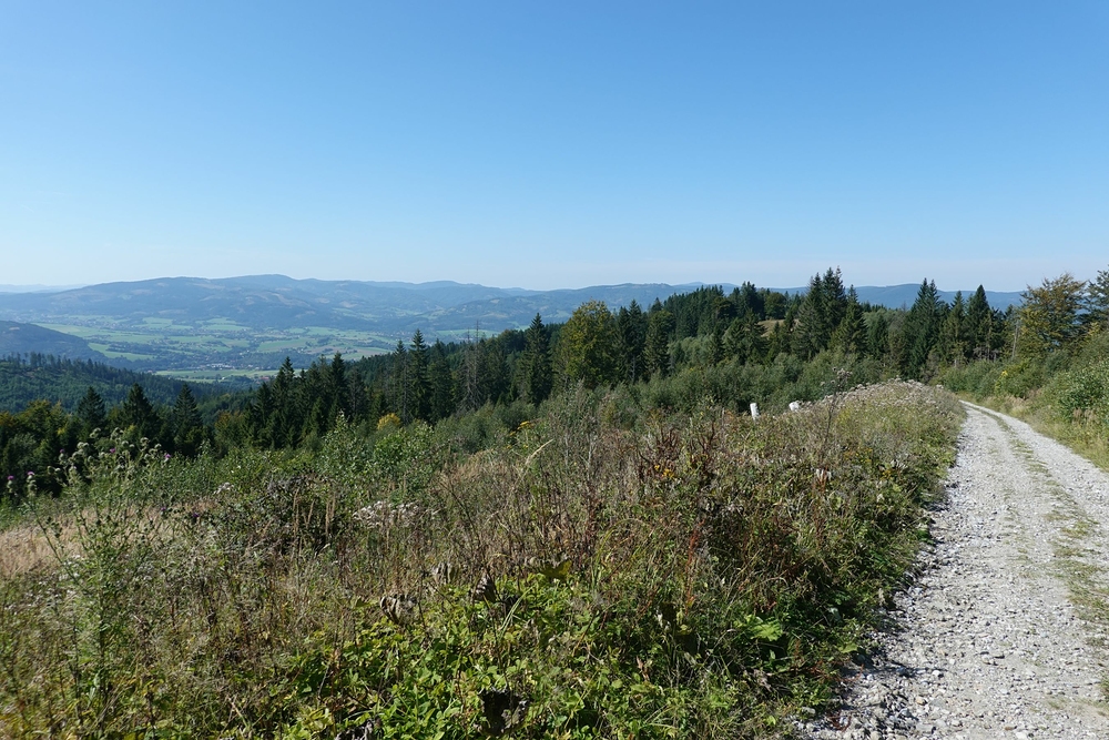 Stoupání na Bahenec