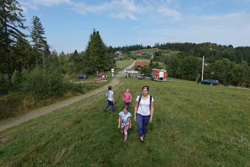 Cyklo závody na hřebeni
