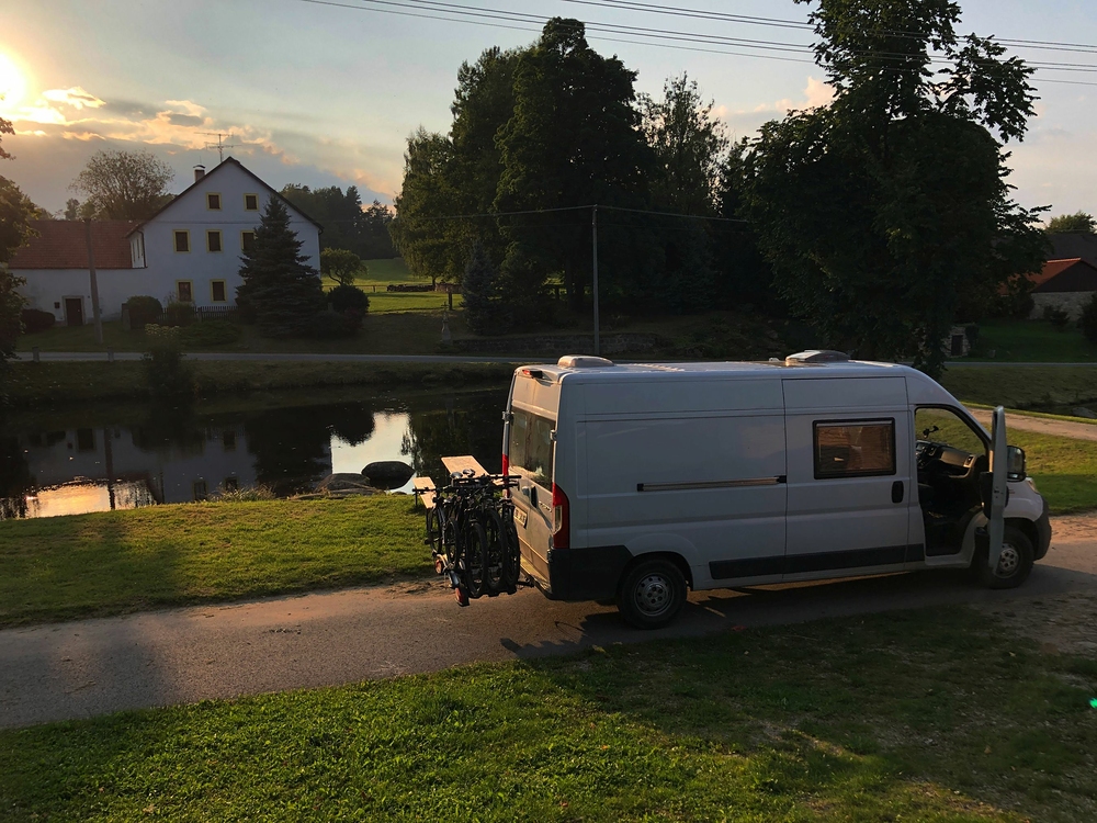 Poslední paprsky před odjezdem do Brna