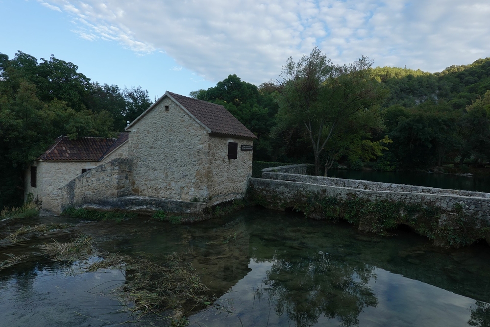Krka - mlýny