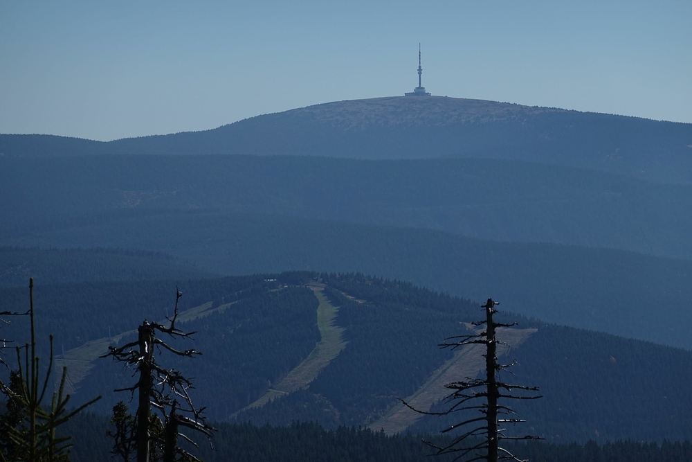 Praděd přes Červenohorské sedlo