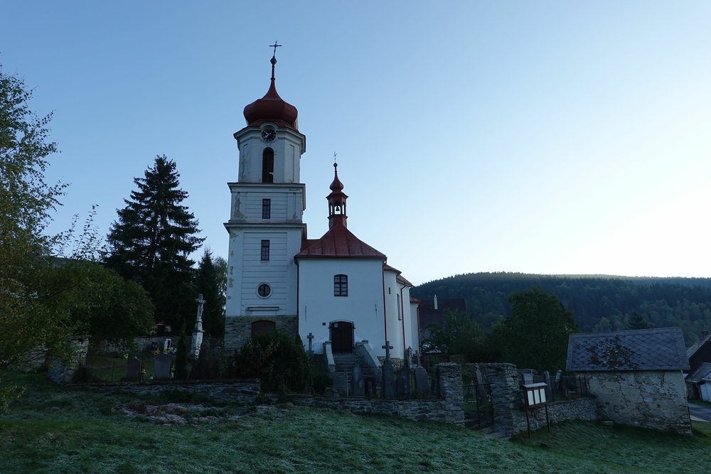 Nová Seninka brzy ráno