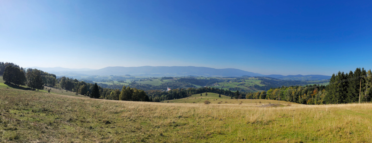 Z vyhlídky Přední Alojzov