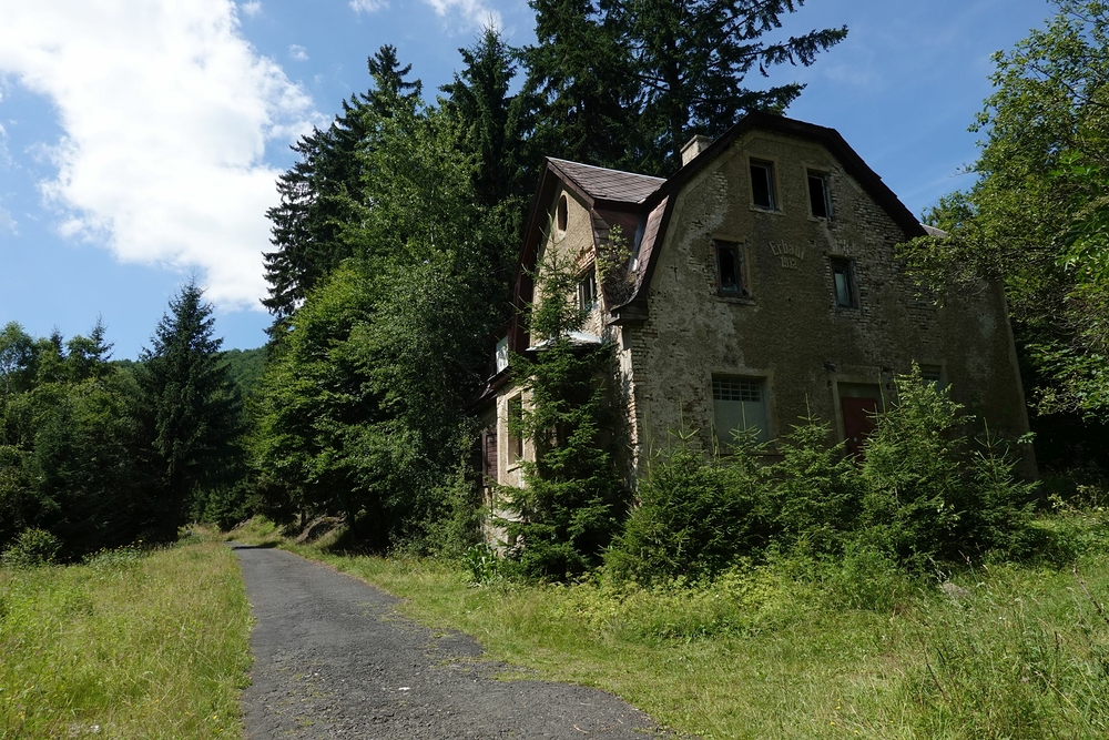 Pašerácký dům v Bezručově údolí