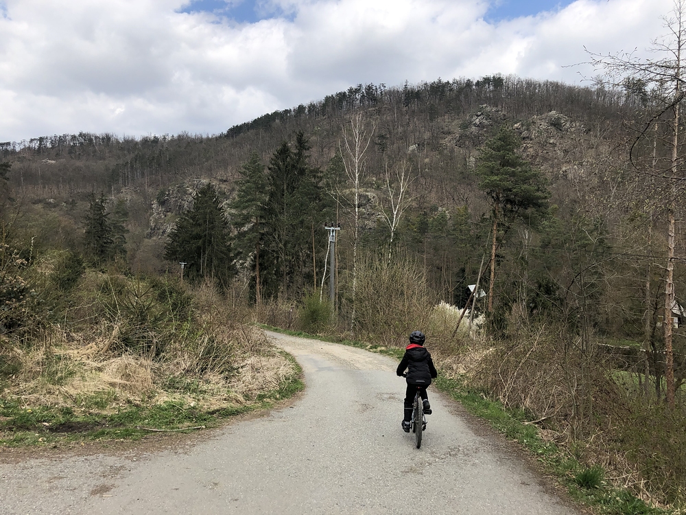 Sjezd do údolí Jihlavy