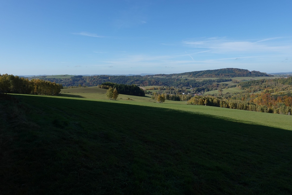 Výhled na Těchonín
