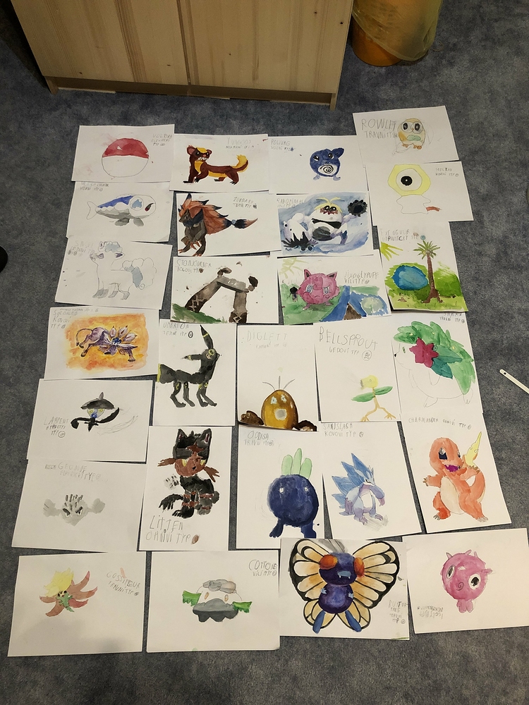 Matýskovi pokémoni