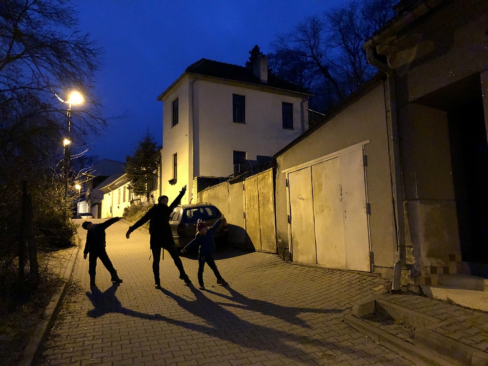 Večer často chodíme na Ruský vrch