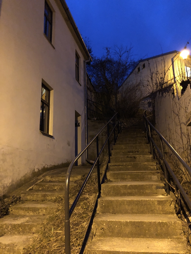 Večer často chodíme na Ruský vrch