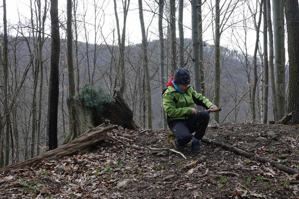 Matýska vyhlídka vůbec nezajímala, měl práci