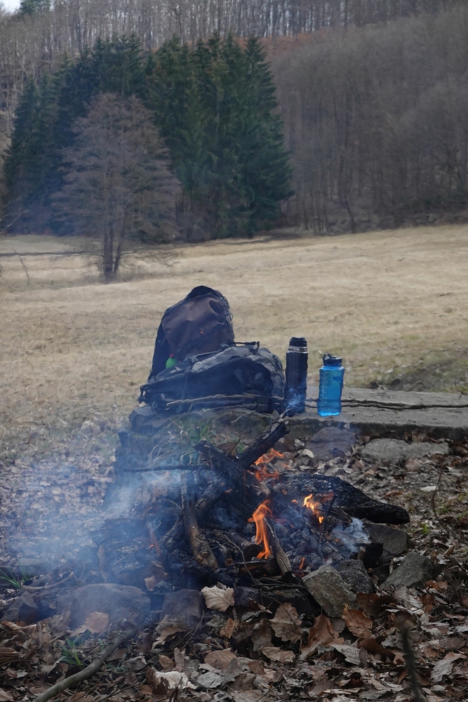 Oheň na super místě