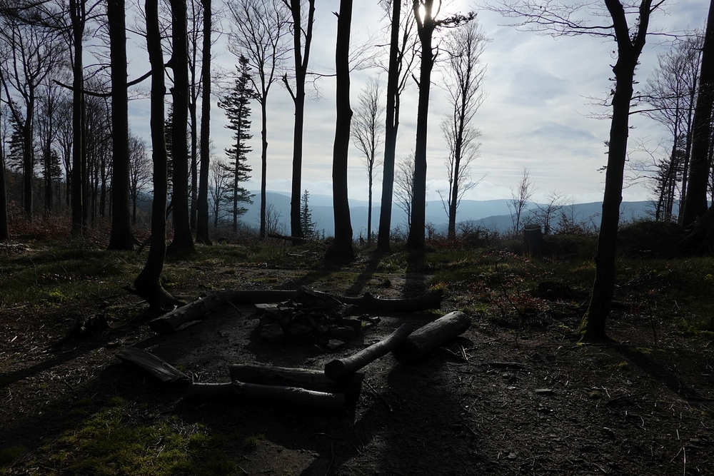 Nad pramenem "pod Stráží"