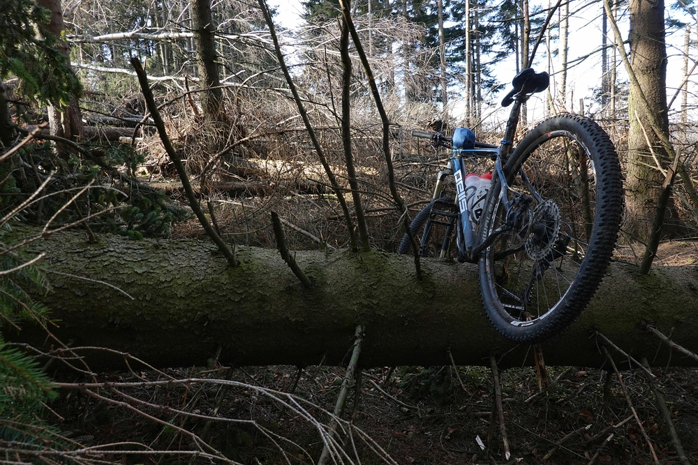 I taková místa jsem musel zdolat