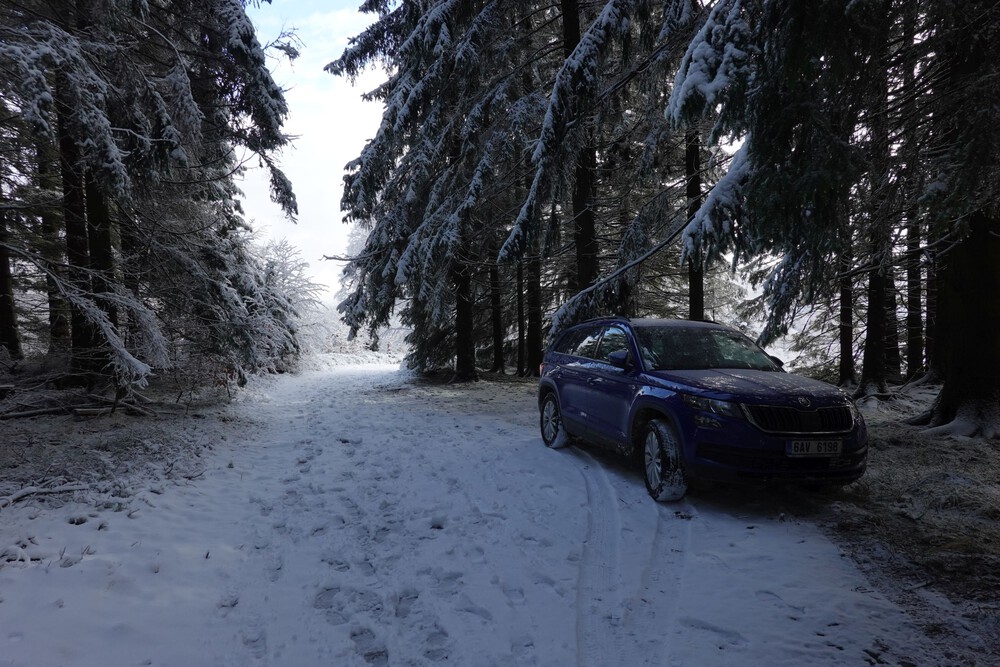 Parkoviště na kopcích