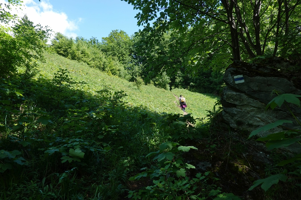 Druhý den cestou nahoru