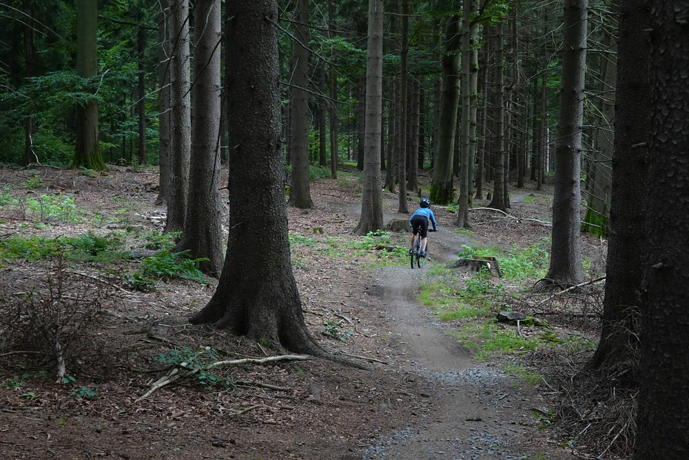 A jedem modrý trail